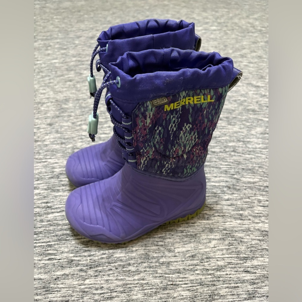 Merrell Snow Quest Lite Waterproof Boots Girls Size 11